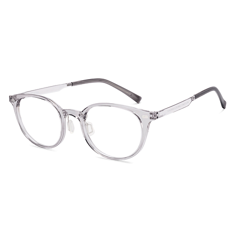 Lenskart Crystal Transparent Full Rim Round right side