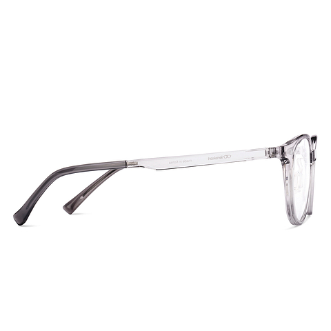Lenskart Crystal Transparent Full Rim Round left side
