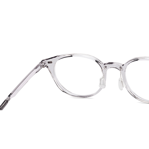 Lenskart Crystal Transparent Full Rim Round right side