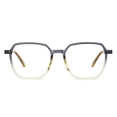 Lenskart Air Online Green Transparent Full Rim Square left side