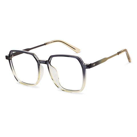 Lenskart Air Online Green Transparent Full Rim Square right side