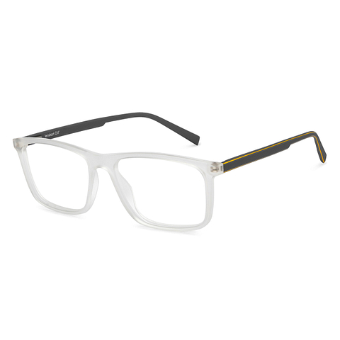 Lenskart Air Online Crystal Transparent Full Rim Square right side