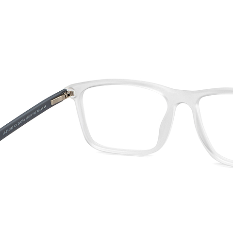 Lenskart Air Online Crystal Transparent Full Rim Square right side
