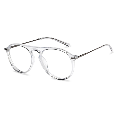 Lenskart Air Online Crystal Transparent Full Rim Aviator right side