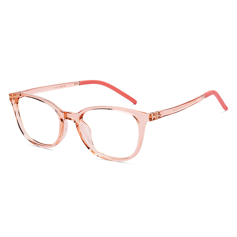 Buy Transparent Peach Full Rim Cat Eye Lenskart Air Essentials LA