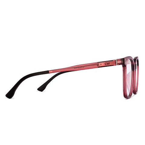Lenskart Air Online Pink Transparent Full Rim Square right side