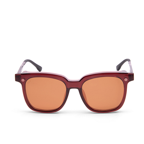 Lenskart Air Online Pink Transparent Full Rim Square left side