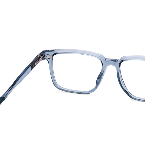 Lenskart Air Blue Transparent Full Rim Rectangle right side Lenskart Air Blue Transparent Full Rim Rectangle right side