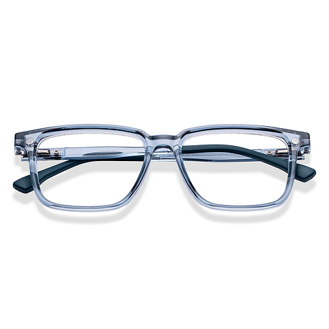 Lenskart Air Blue Transparent Full Rim Rectangle right side Lenskart Air Blue Transparent Full Rim Rectangle right side