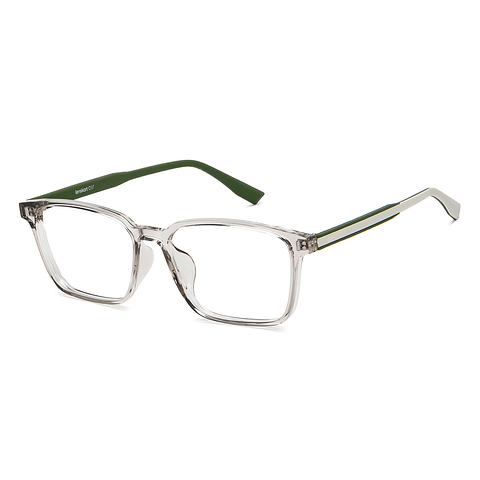 Lenskart Air Crystal Transparent Full Rim Square right side