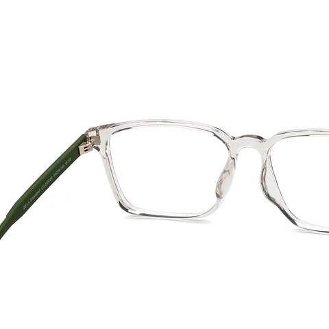 Lenskart Air Crystal Transparent Full Rim Square right side