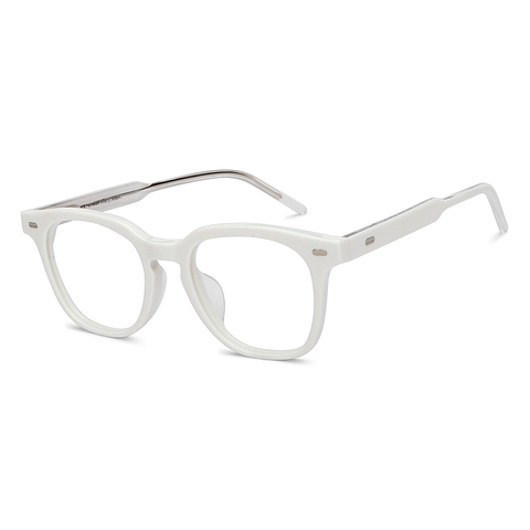 Lenskart White Full Rim Square right side