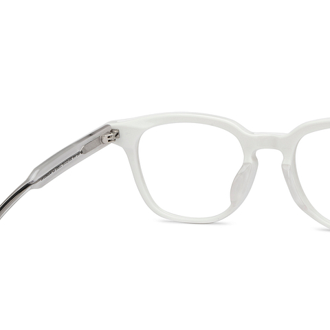 Lenskart White Full Rim Square right side