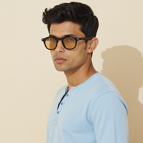 Lenskart Black Full Rim Square right side