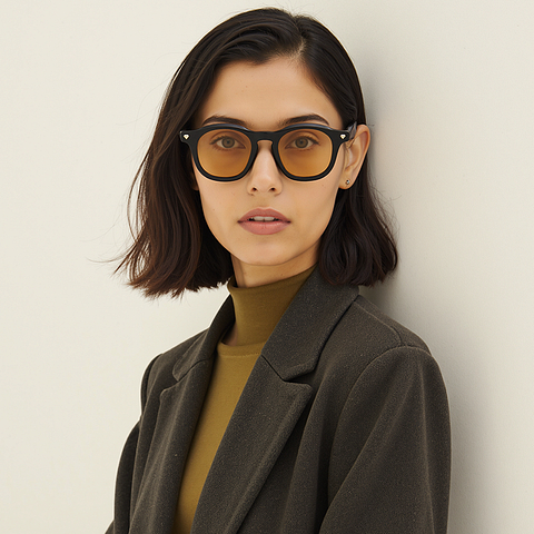 Lenskart Black Full Rim Square left side