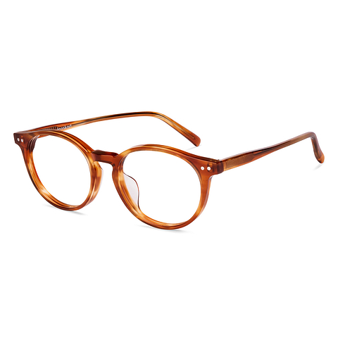 Lenskart Yellow Full Rim Round right side