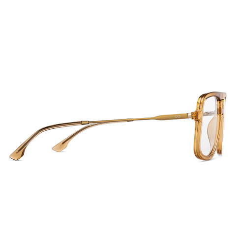 Lenskart Studio Online Yellow Transparent Full Rim Square left side