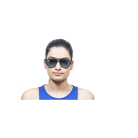 Ray-Ban Black Full Rim Aviator left side