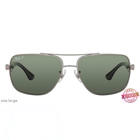 BRANDED Mid Gunmetal Full Rim Round left side