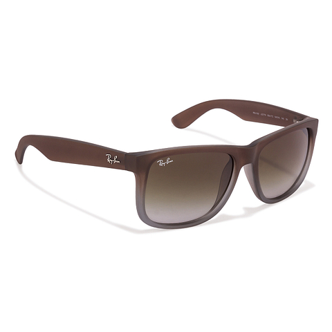 BRANDED Light Gray Full Rim Square left side