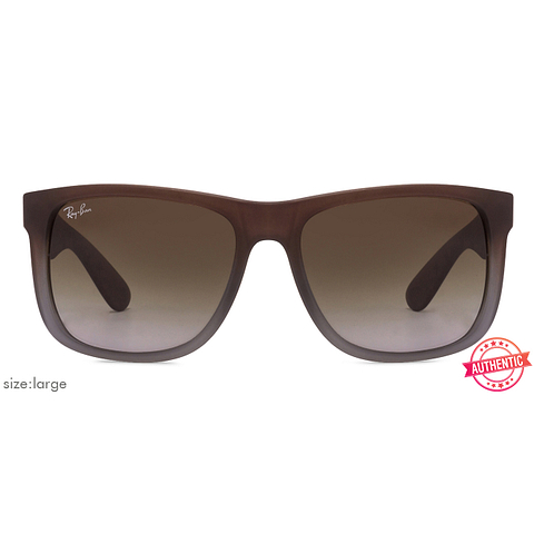 BRANDED Light Gray Full Rim Square left side