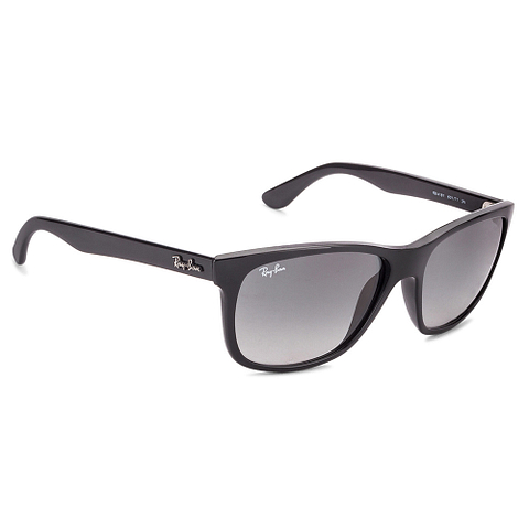 BRANDED Black Full Rim Square left side