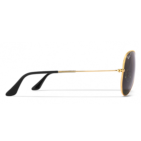 BRANDED Gold Full Rim Aviator left side BRANDED Gold Full Rim Aviator left side