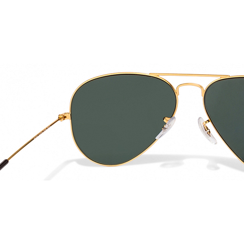 BRANDED Gold Full Rim Aviator right side BRANDED Gold Full Rim Aviator right side