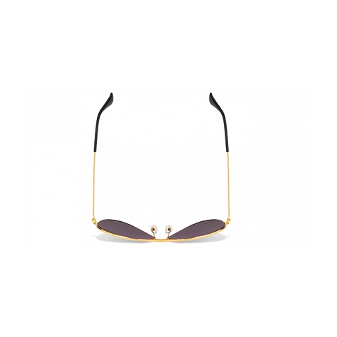 BRANDED Gold Full Rim Aviator left side BRANDED Gold Full Rim Aviator left side
