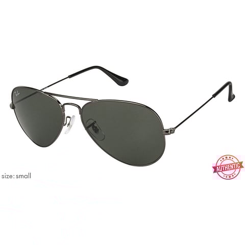 Other Third Party Brands Mid Gunmetal Full Rim Aviator left side Other Third Party Brands Mid Gunmetal Full Rim Aviator left side