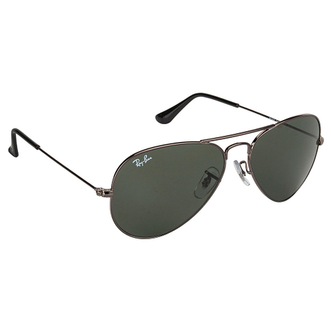 Other Third Party Brands Mid Gunmetal Full Rim Aviator left side Other Third Party Brands Mid Gunmetal Full Rim Aviator left side