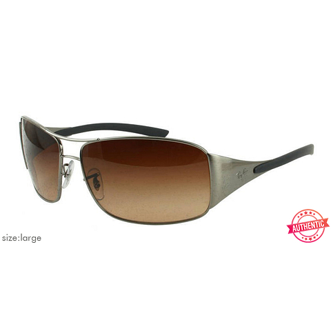 BRANDED Silver Full Rim Round right side