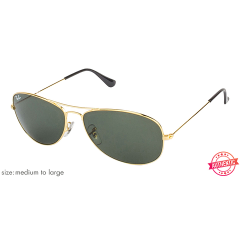 Buy Ray-Ban RB3362 Medium-Large Size-59 Gold Grey Men Sunglasses