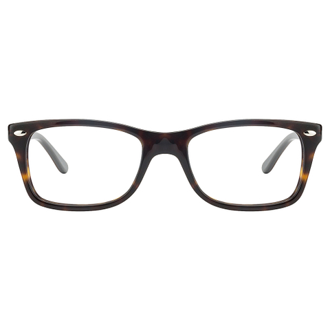 Ray-Ban Tortoise Full Rim Rectangle left side