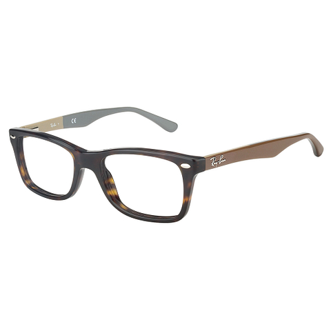 Ray-Ban Tortoise Full Rim Rectangle right side