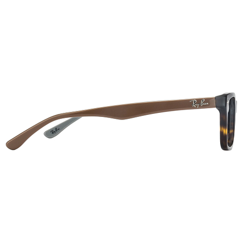 Ray-Ban Tortoise Full Rim Rectangle right side