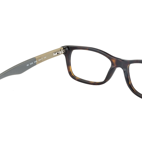 Ray-Ban Tortoise Full Rim Rectangle right side