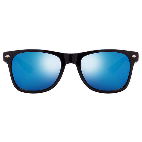 BRANDED Sky Blue Full Rim Square left side