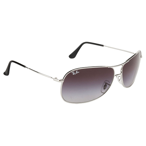 BRANDED Silver Full Rim left side