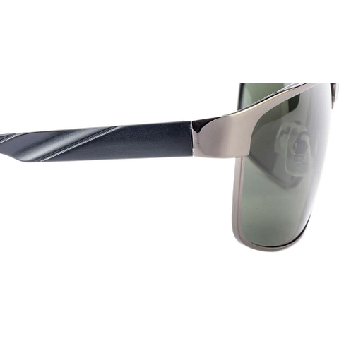 Vincent Chase Online Mid Gunmetal Full Rim Round left side