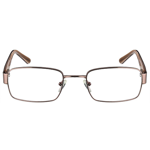 BRANDED Light Brown Full Rim left side