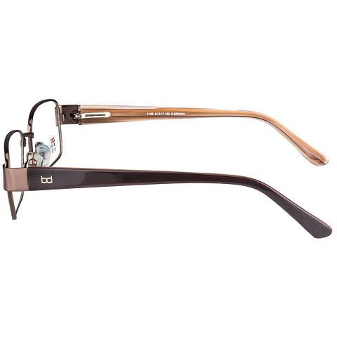 BRANDED Light Brown Full Rim right side