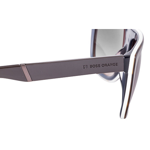 BRANDED Light Brown Full Rim Square left side