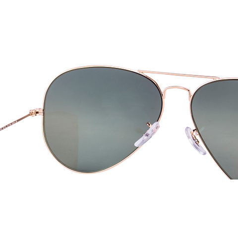 BRANDED Gold Full Rim Aviator right side