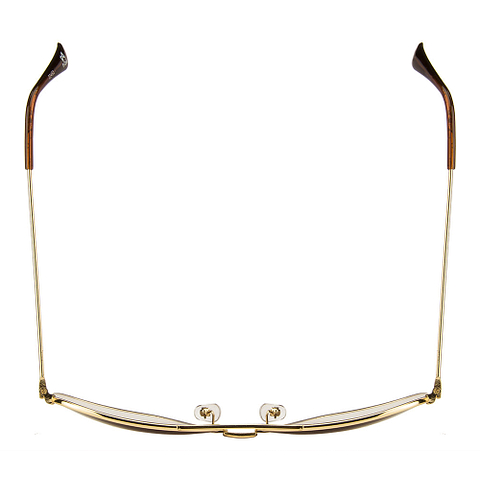 Mask Gold Full Rim Rectangle left side