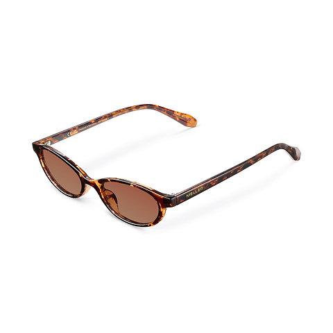 Orange Black Full Rim Geometric Meller MEL S18815 Sunglasses