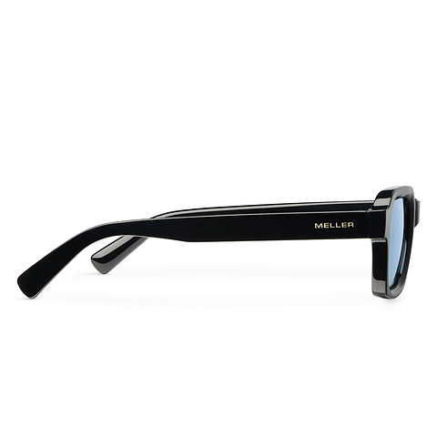 Meller Black Full Rim Geometric left side