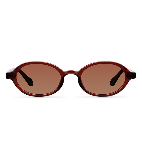 Meller Maroon Full Rim Geometric right side