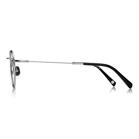 OWNDAYS | AIR Silver Full Rim Boston left side