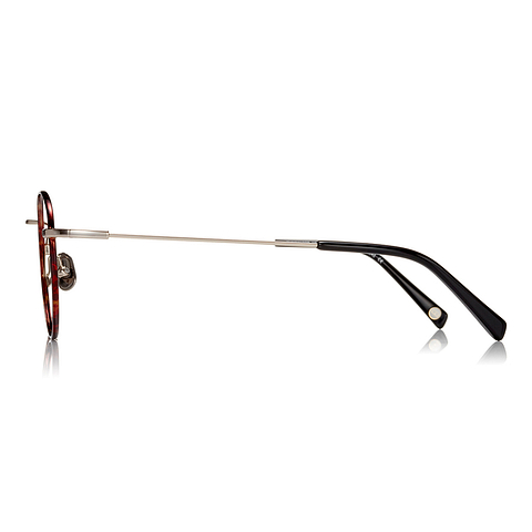 OWNDAYS | AIR Light Brown Full Rim Boston left side